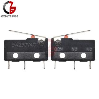 10Pcs KW11-3Z 5A 250V Microswitch 3Pin Tact Buckle Micro Sensitive cho thiết bị gia dụng