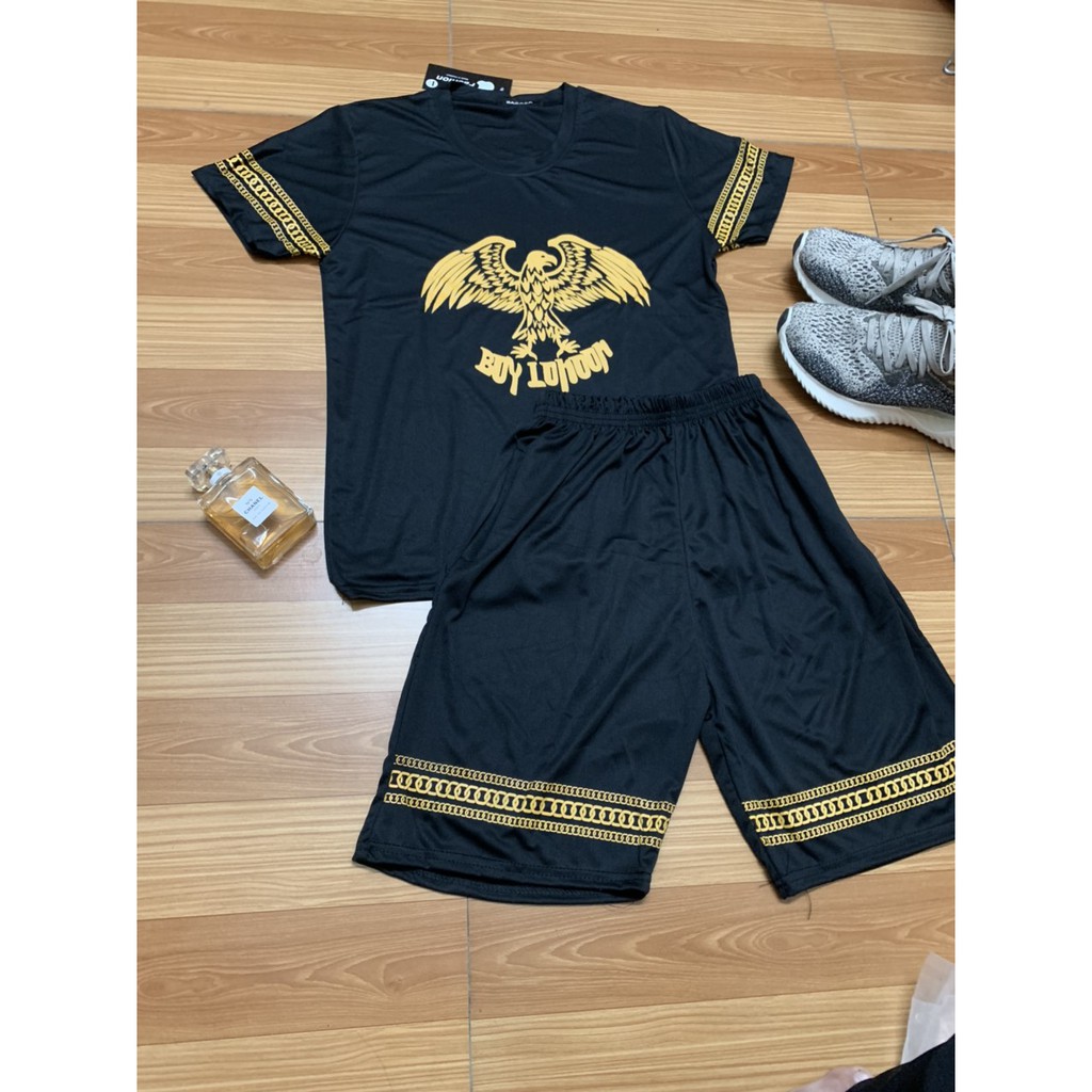 Bộ Đồ Nam - Bộ Nam Thun Thời Trang Hè In Hình Đại Bàng - BN304 | BigBuy360 - bigbuy360.vn