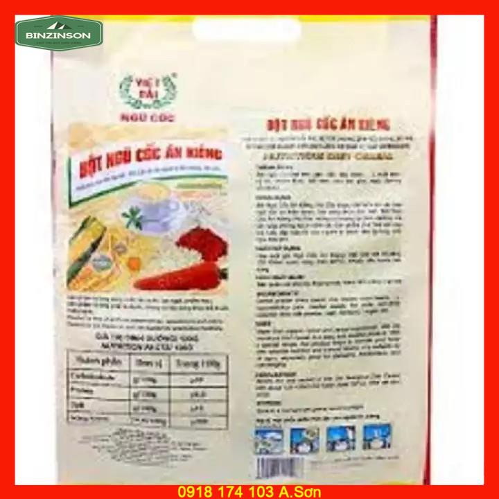 Bột Ngũ Cốc Ăn Kiêng Việt Đài 600g - TẶNG MẶT NẠ SÂM CAO CẤP HÀN QUỐC