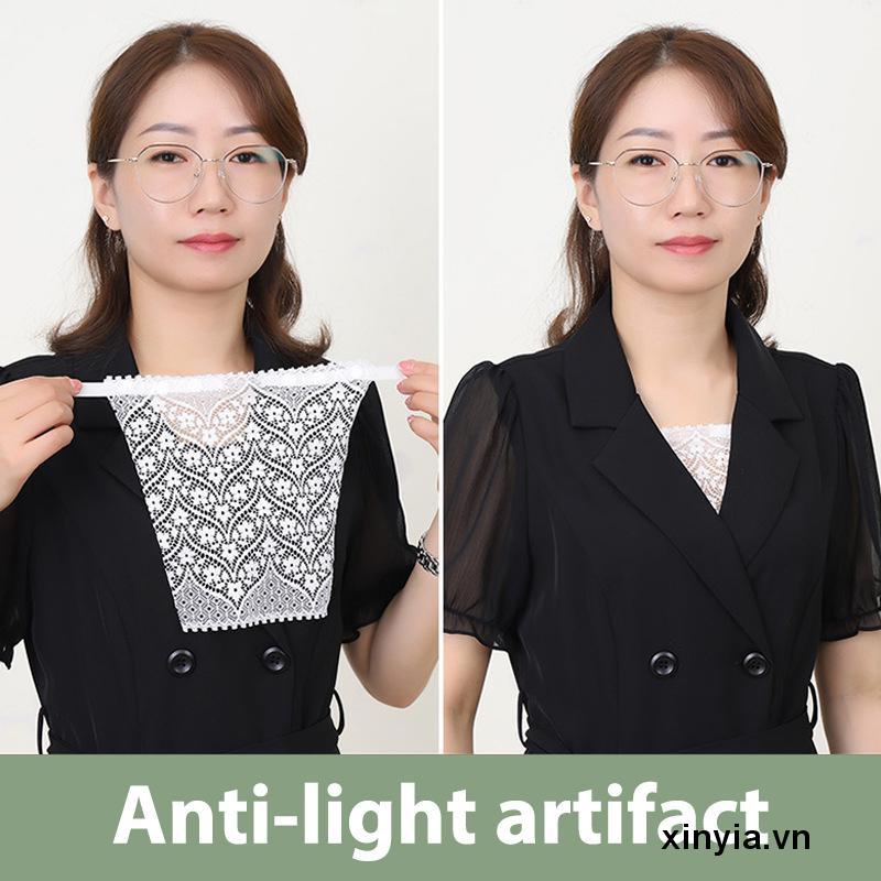 Áo Lót Ren Cổ Chữ V Tàng Hình Không Đường May Chống Nhìn Xuyên Thấu Cho Nữ