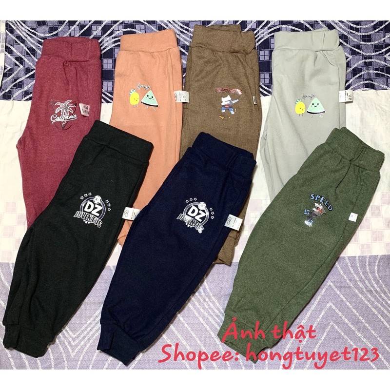 - Quần dài bé trai, bé gái - quần thu đông cho bé trai bé gái hàng Quảng Châu