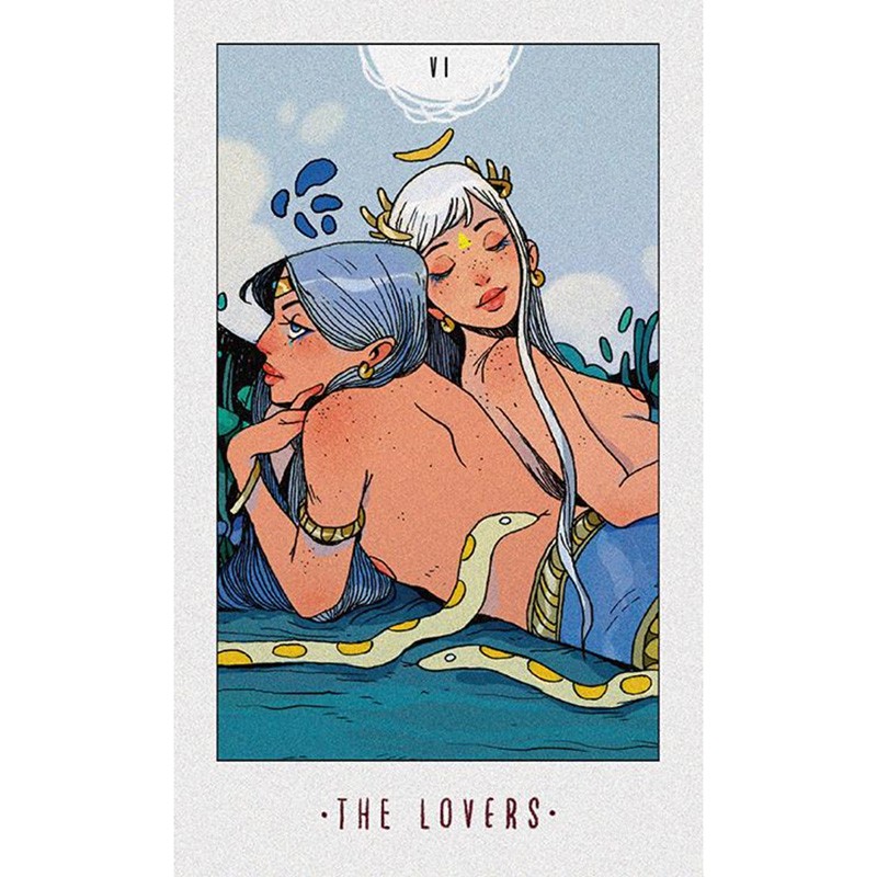 Bộ Bài White Numen Tarot (Mystic House Tarot Shop)