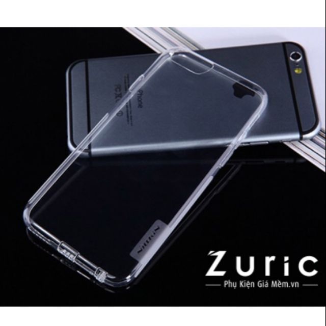 Ốp lưng iPhone 6/6s hiệu Nillkin dẻo siêu mỏng