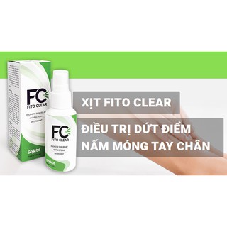 FITO CLEAR - Xịt ngăn ngừa nấm móng tay và móng chân