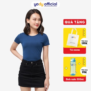  Áo thun YODY nữ cổ tròn Vissco TSN5178