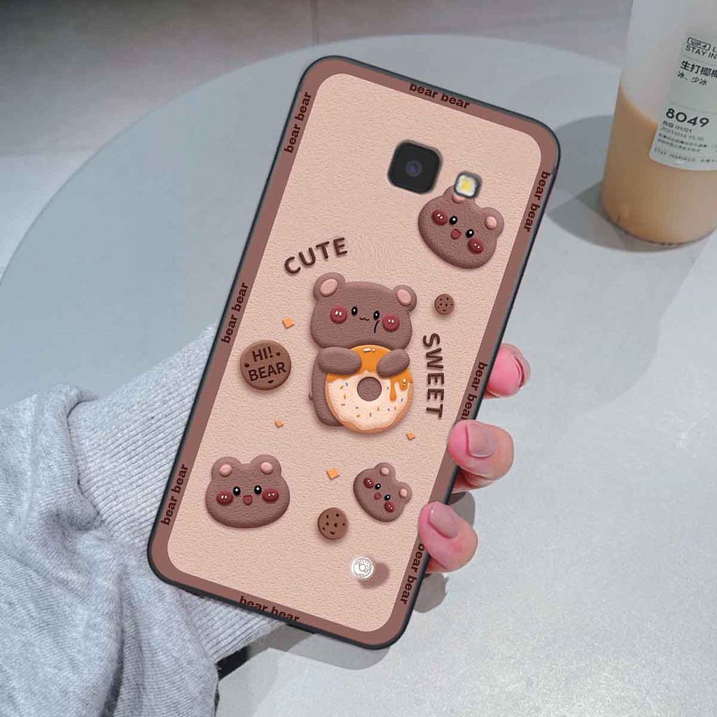 Ốp Samsung J4 Plus / J4 Core / J4 Prime bear brick, gấu đáng yêu, dễ thương