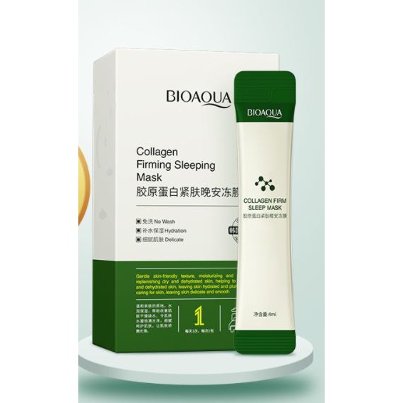 Lẻ 1 Gói Mask Collagen Bioaqua Nâng Cơ, Căng Bóng, Bổ Sung Collagen Cấp Nước Dưỡng Ẩm