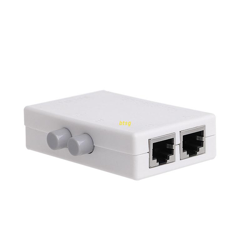 Đầu chia mạng 2 cổng AB 2 trong 1/1 đầu RJ45