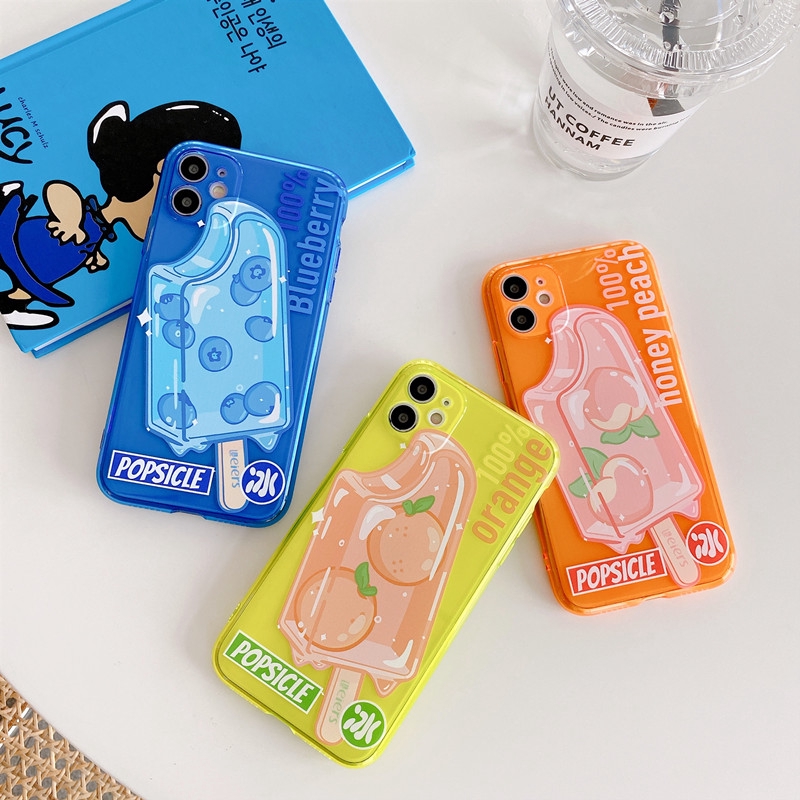 Ốp iphone - Ốp lưng huỳnh quang Kem hoa quả 6/6s/6plus/6splus/7/8/7plus/8plus/xs/xsmax/11/11promax-Awifi Case R5-6 | BigBuy360 - bigbuy360.vn
