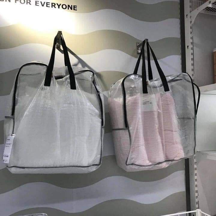 Túi đựng chăn màn quần áo dáng cao Knalla Ikea