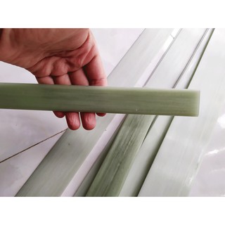 E63012 - Thanh Fiberglass - Sợi Thủy Tinh Siêu Bền size 6 x 30 x 1200 màu xanh ngọc