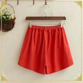 QUẦN SHORT NỮ 2 TÚI CẠP CHUN CỘT DÂY