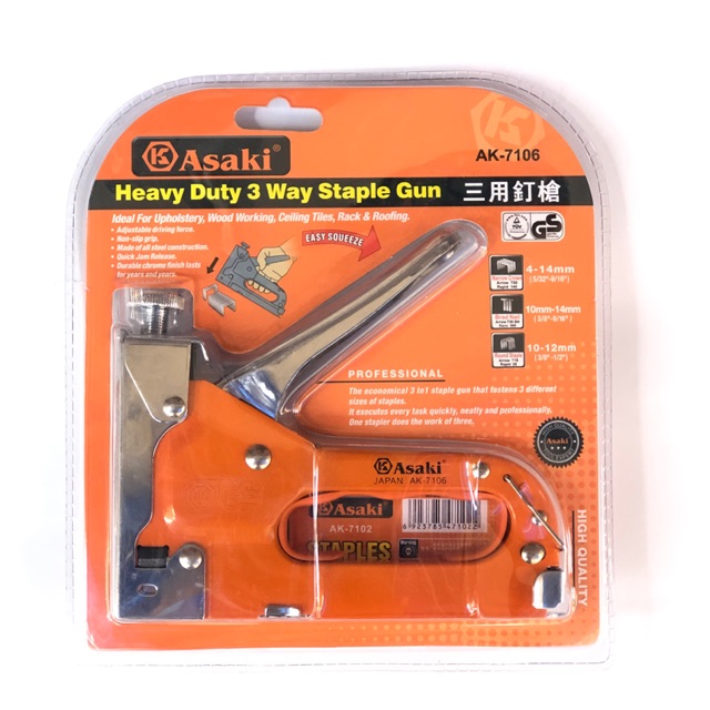 Kìm bấm ghim đa năng Asaki AK-7106