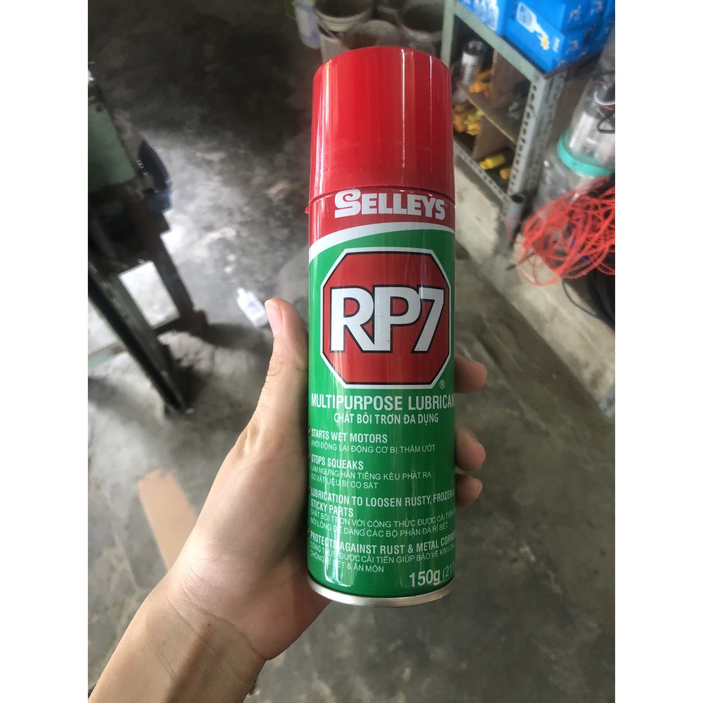 RP7 chai xịt chống rỉ sét (150-300gr)