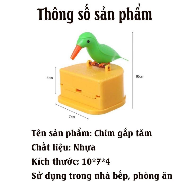 HỘP ĐỰNG TĂM CHÚ CHIM SIÊU KUTE - TIỆN LỢI - FRESHIP + ẢNH THẬT + HOÀN TRẢ HÀNG NẾU CÓ LỖI