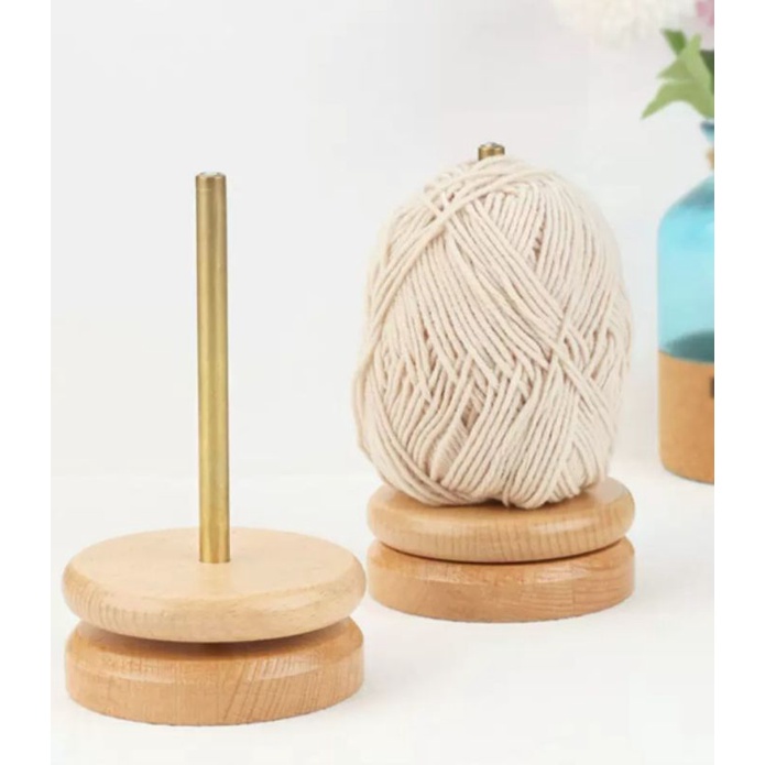 Dụng cụ xoay dùng để xỏ hạt cườm &amp; Giá Đỡ Len đều tiện dụng