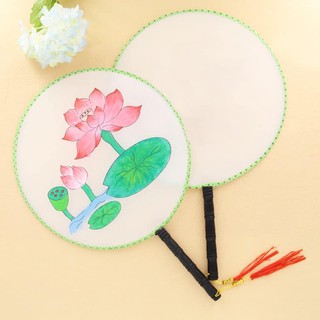 Quạt tròn cổ trang