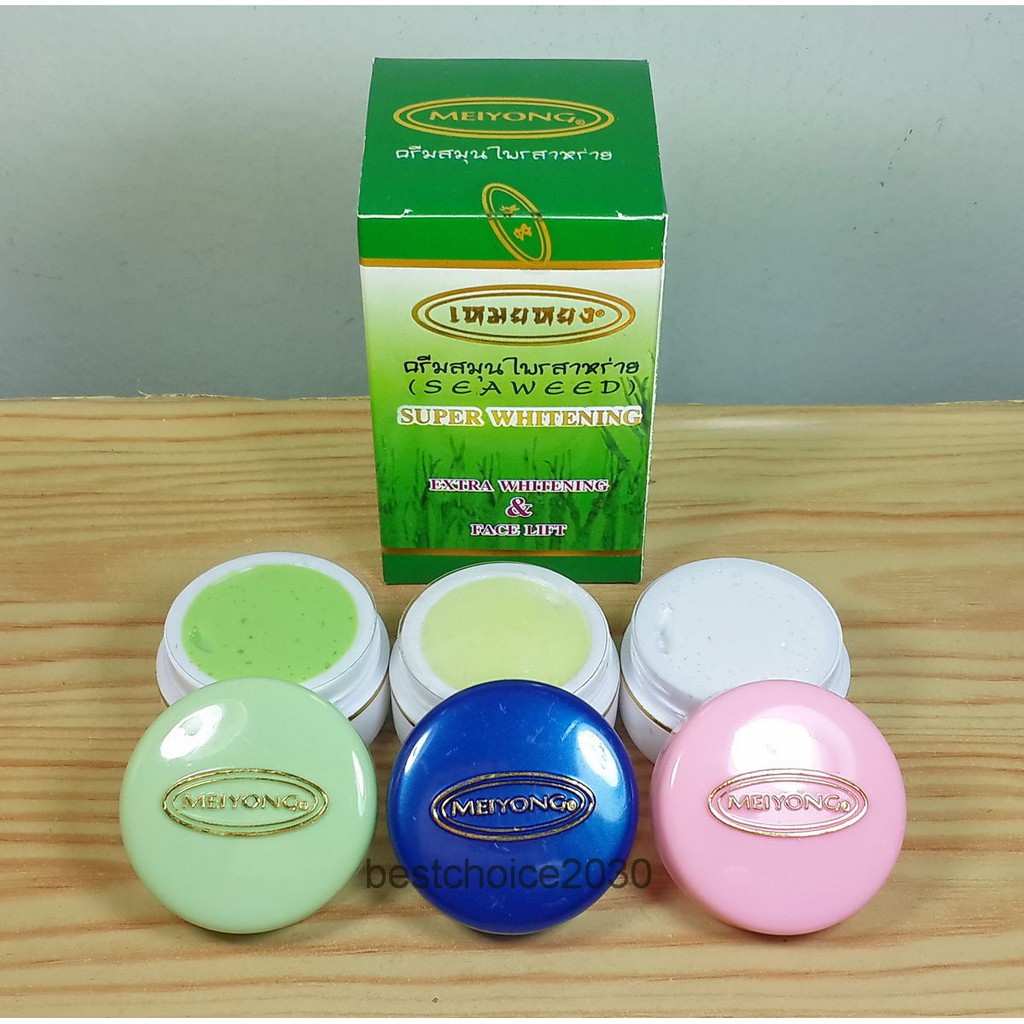 Bộ Kem Rong Biển Thảo Dược MeiYong Sea Weed Super Whitening Thái Lan | BigBuy360 - bigbuy360.vn
