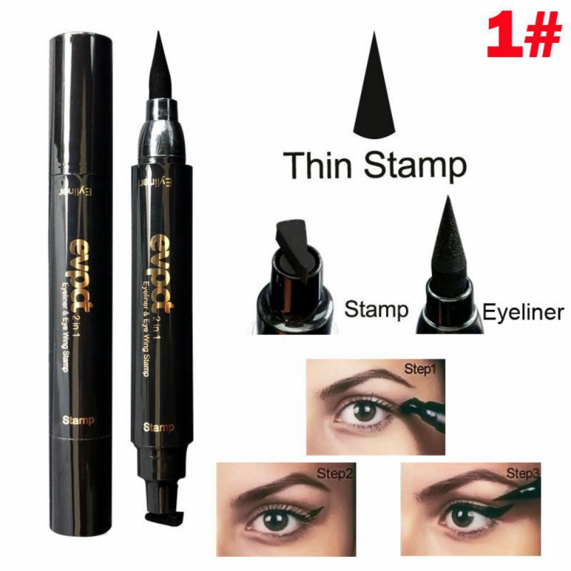 Bút kẻ mắt 2 đầu chống thấm nước | BigBuy360 - bigbuy360.vn