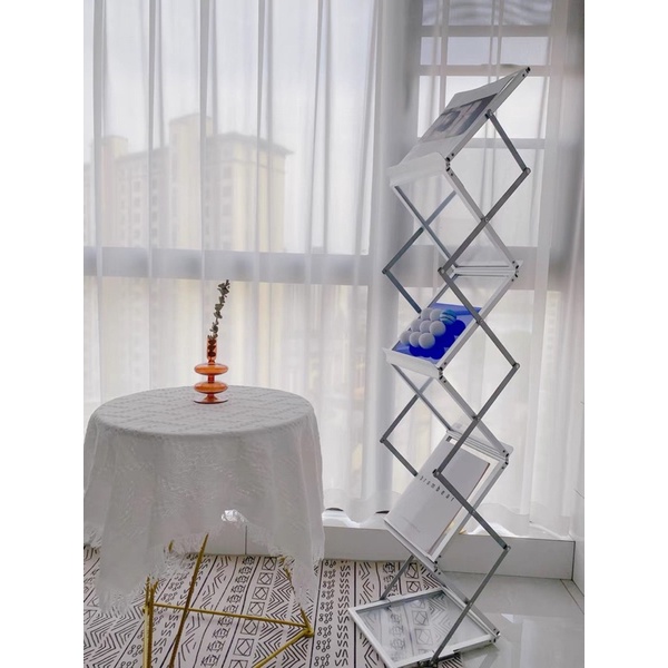 Bộ giá để tạp chí hiện đại - Hàn Quốc (có thể gấp gọn)