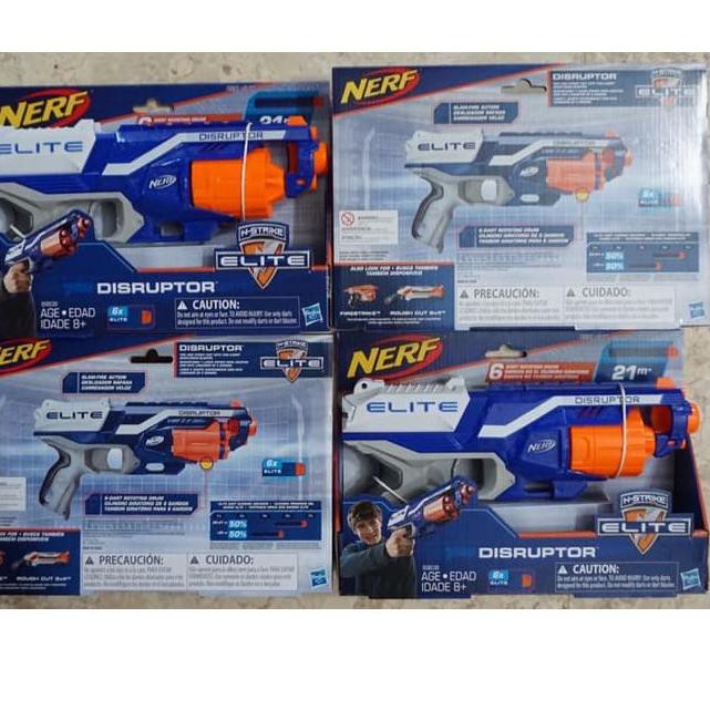 Súng Đồ Chơi Nerf Elite Disruptor Blaster Với 6 Phi Tiêu