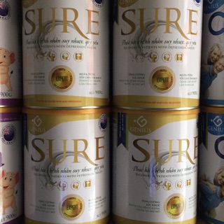 Sữa bột Genius Sure 900gr