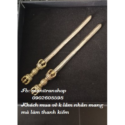 Nhẫn Bạc S925 tạo hình Chùy Kim Cang Phật Giáo Tây Tạng