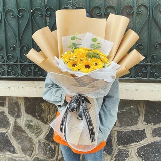 Ảnh thật 100%🌻🌻 Bó hoa hướng dương siêu to siêu rẻ🌻🌻 -Theo số lượng và thiết kế theo yêu cầu