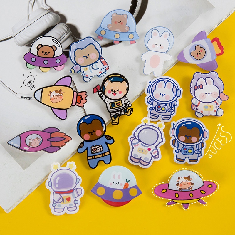 Pin cài áo sticker phụ kiện trang trí túi xách balo đáng yêu LOT STORE ST1200