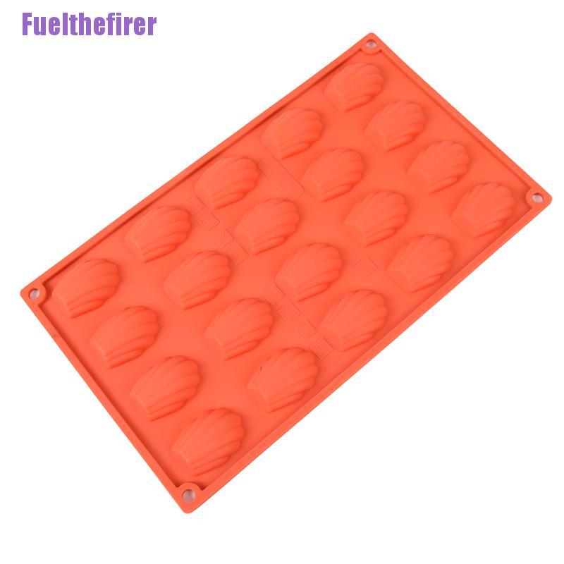 Khuôn Silicone Làm Bánh Hình Vỏ Sò