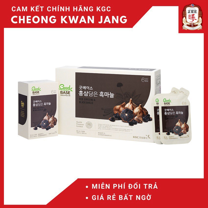 Goodbase nước Hồng Sâm &amp; Tỏi Đen KGC Cheong Kwan Jang