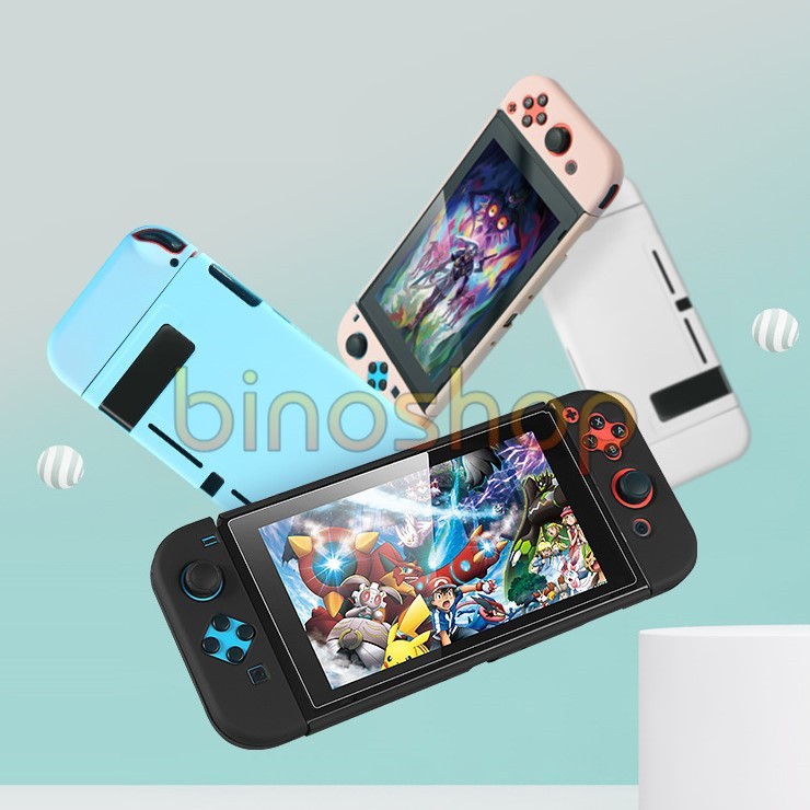 [Mã ELFLASH5 giảm 20K đơn 50K] Ốp Bảo Vệ Cho Máy Chơi Game Nintendo Switch (ốp thân máy + ốp joycon)