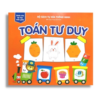 Sách tự xóa thông minh - toán tư duy