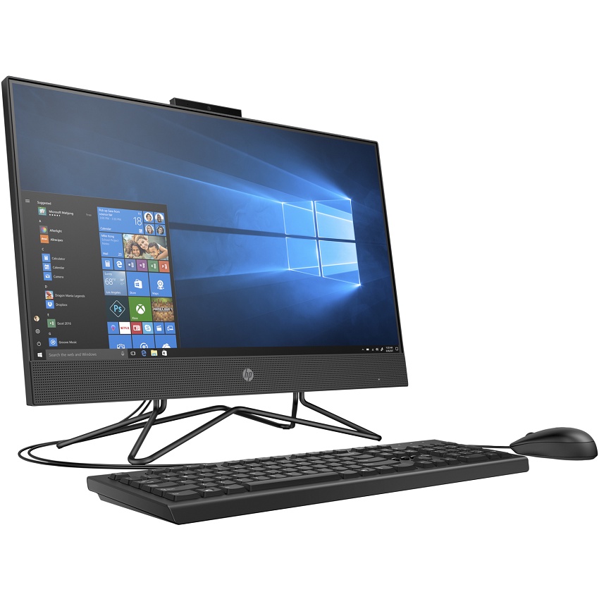 Máy tính để bàn All in one HP 205 Pro G4 (31Y21PA)/ Đen/ AMD Ryzen 5 - 4500U (2.3Ghz, 11MB)/ RAM 8GB/ 256GB SSD