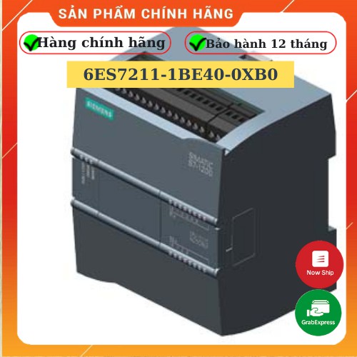 Bộ lập trình PLC S7-1200 CPU 1211C AC/DC/Relay Siemens – 6ES7211-1BE40-0XB0