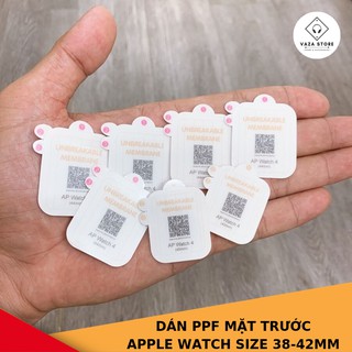 [GIÁ SẬP SÀN] MIẾNG DÁN PPF MẶT TRƯỚC DÀNH CHO APPLE WATCH 4/3/2/1 SIZE 38/40-42/44mm