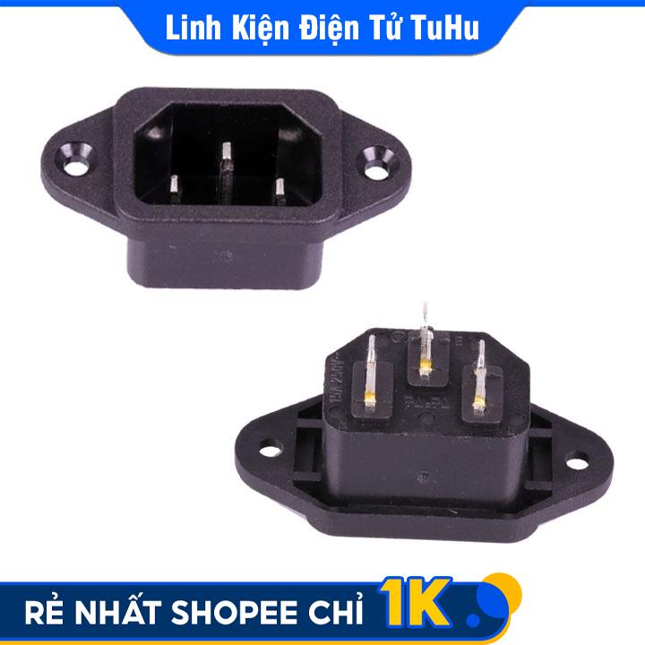Jack Nguồn AC 3 Chân AC-008