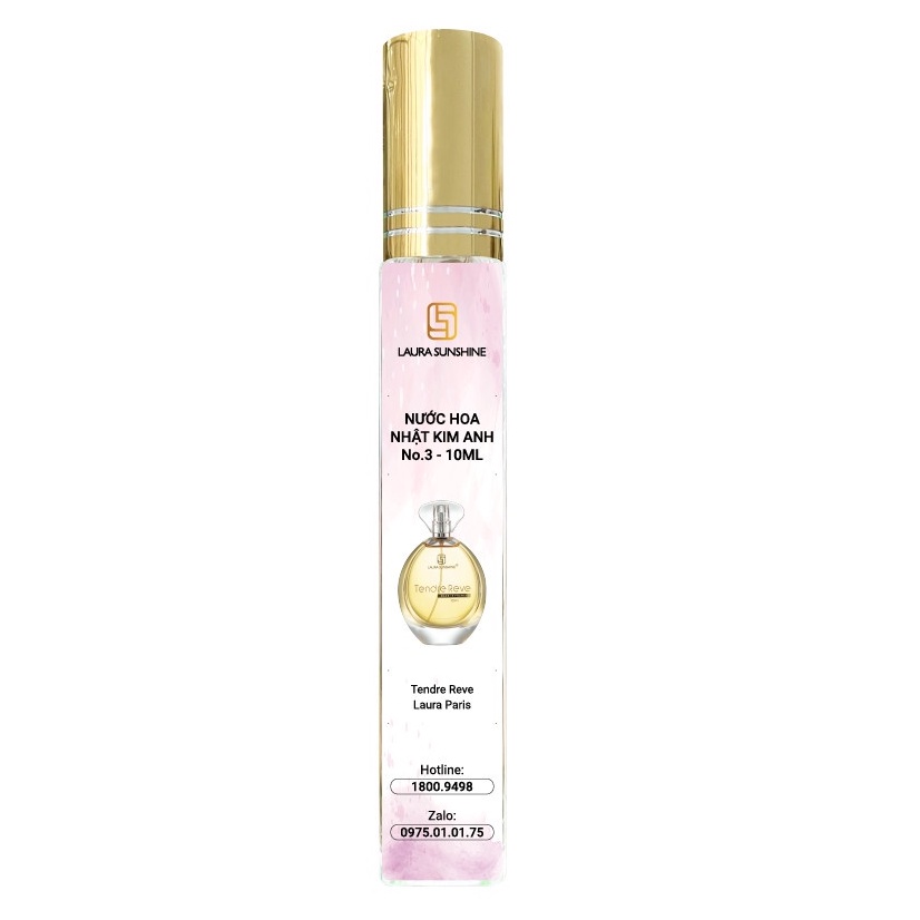 Nước hoa nữ Laura Paris No.03 Tendre Reve 10ml