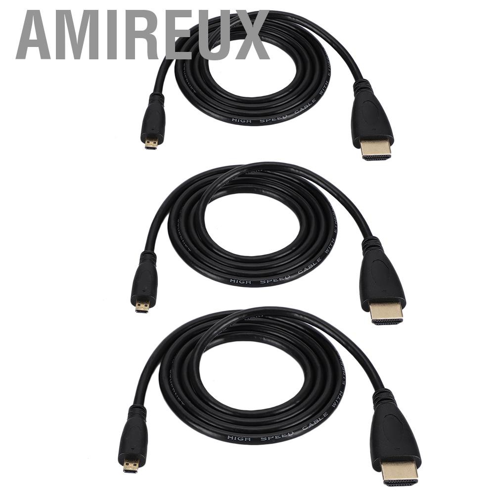 Cáp Chuyển Đổi Amirex Micro Sang Hdmi 1440p / 1080p / 1080i / 720p / 480p Cho Raspberry Pi 4b