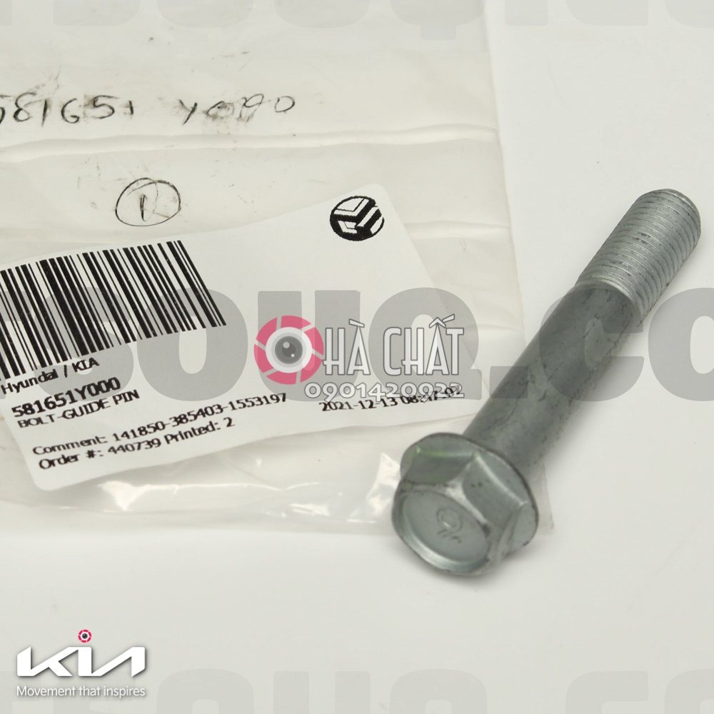 Bộ ắc trượt phanh trước & cao su chụp bụi Kia Morning 2012-2020 🚘  Bảo hành 100% là hàng chính hãng KIA MOTORS