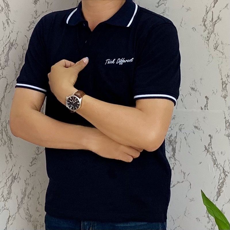 Áo Polo Cotton 80% thêu cách điệu sang trọng | BigBuy360 - bigbuy360.vn