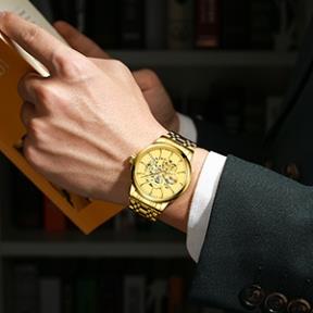 Đồng hồ nam FNGEEN, đồng hồ chính hãng cơ dây kim loại sang trọng mã A12 | BigBuy360 - bigbuy360.vn