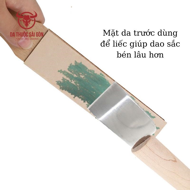 Dụng cụ mài dao mài đục làm đồ da handmade - Da Thuộc Sài Gòn