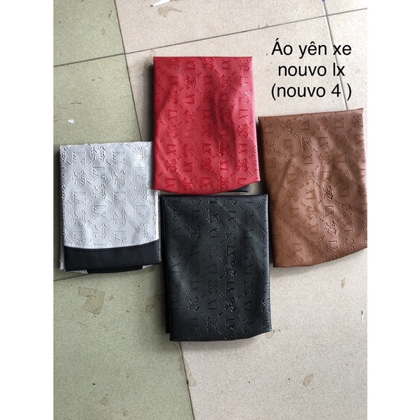 Áo yên xe Nouvo 4 ( LX ) tặng bọc cao su chân chống xe