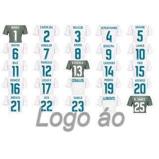 Logo Áo số từ 7-15 (1t)