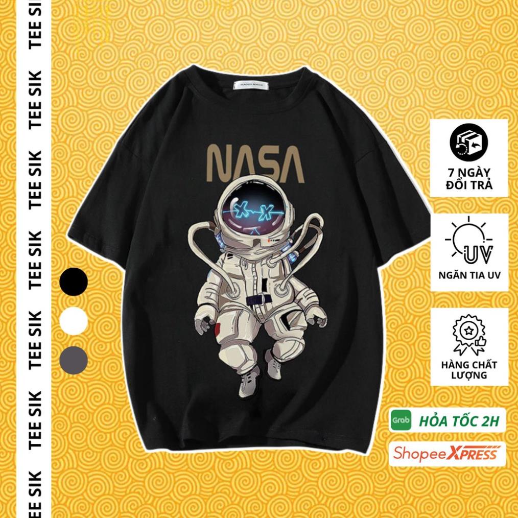 Áo thun nam nữ unisex cao cấp form rộng tay lỡ TEE SIK phong cách Freestyle ao phông oversize NASA || ATS2 Đẹp