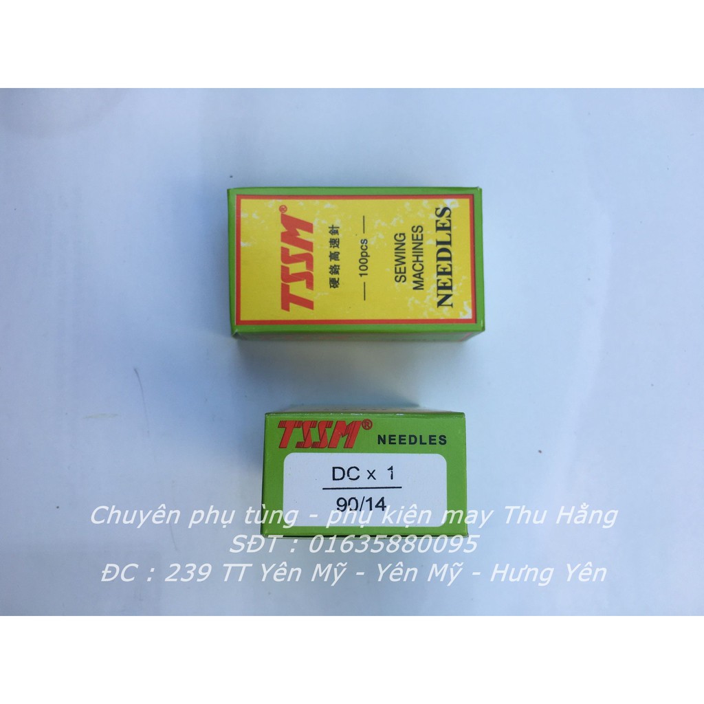 Hộp 10 vỉ kim máy vắt sổ
