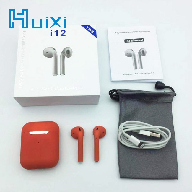 Bộ tai nghe Bluetooth 5.0 với cáp sạc/ hộp sạc/ hướng dẫn sử dụng đi kèm