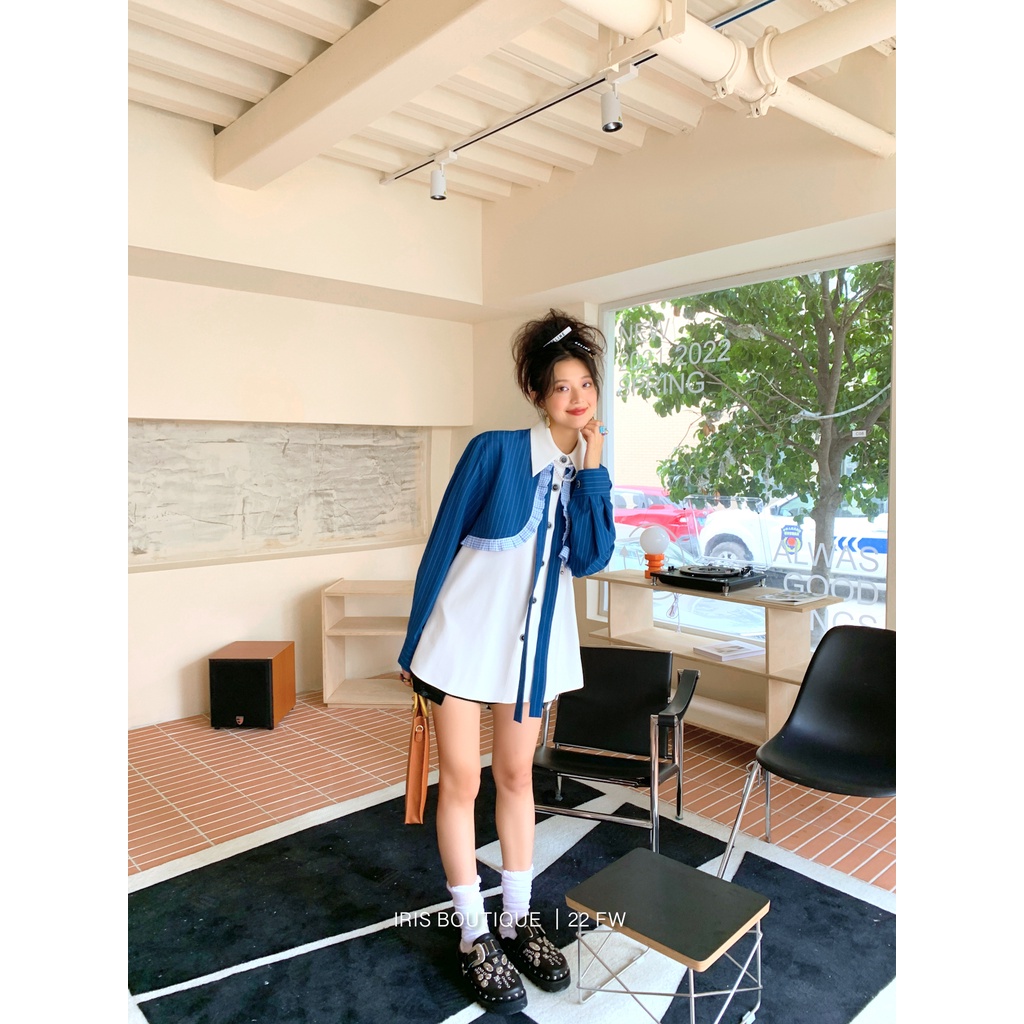 Iris Boutique IS2251411 Tokyo story shirt Áo sơ mi phong cách độc đáo