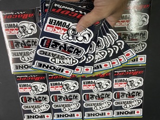 Stiker tấm chữ Nhật Ipone static